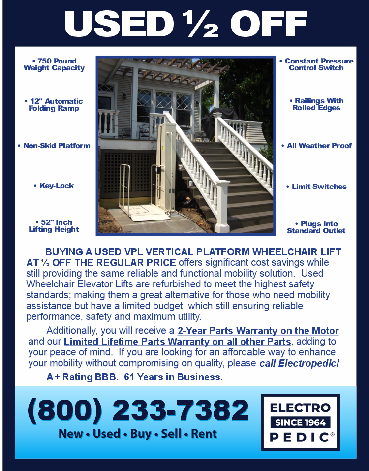 Malibu wheelchair elevator lifts are used porch lifts